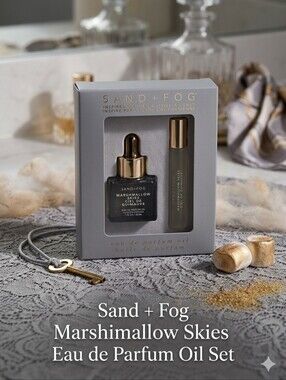 Sand + Fog Marshmallow Skies Eau de Parfum Oil Set